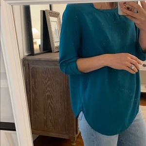 Pleione Top Small Green/Teal